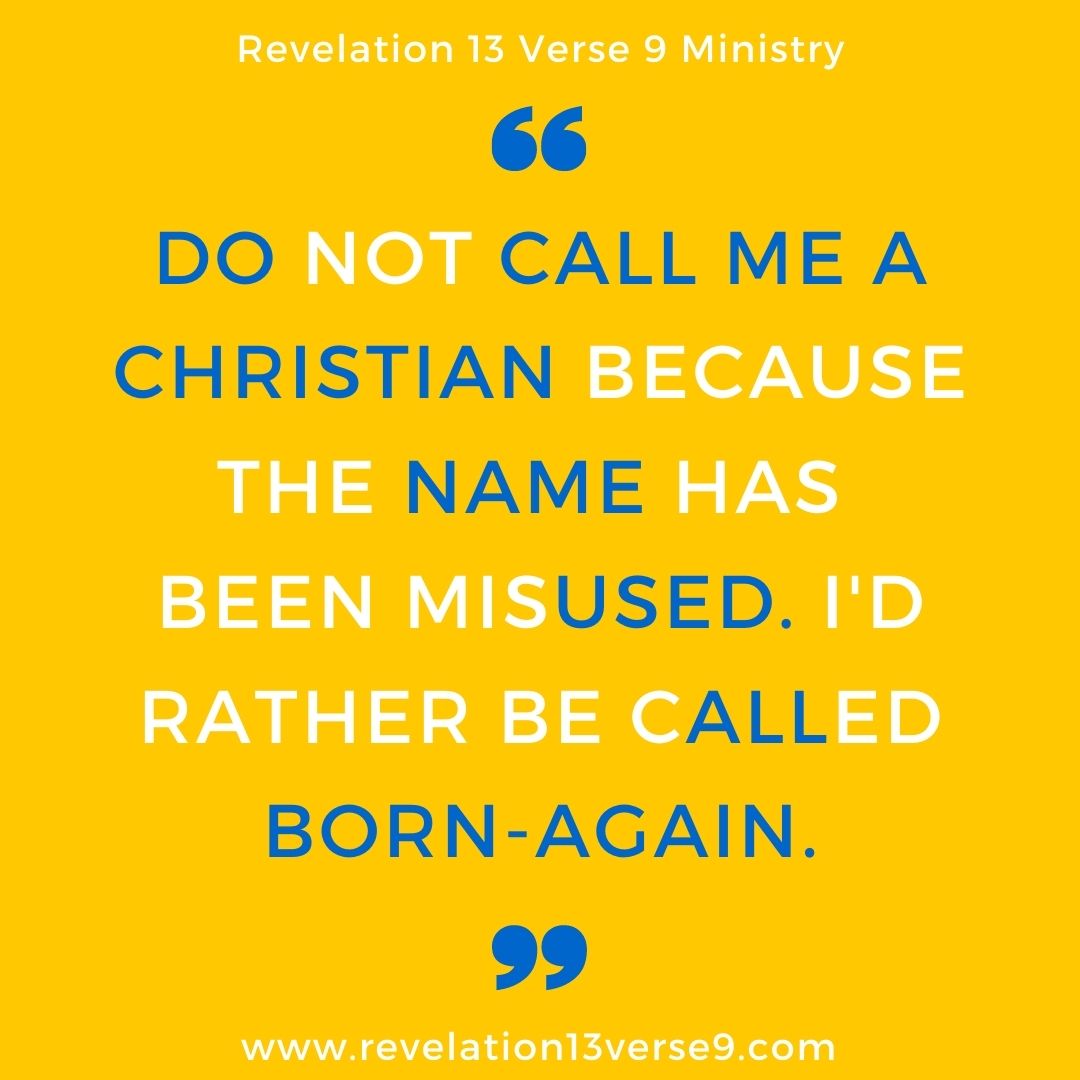 Must be Born Again